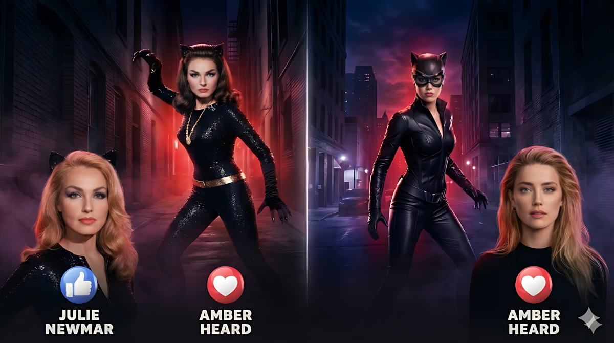 Julie Newmar vs Amber Heard as Catwoman: Classic Elegance Meets Modern Intensity